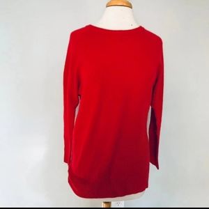 Hallogen red sweater